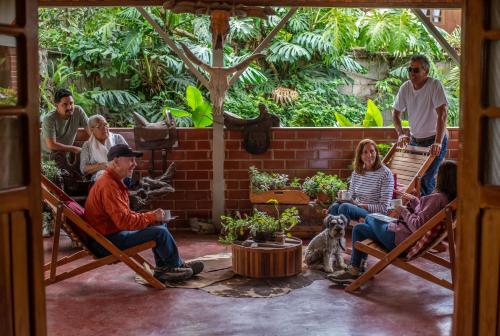 ระเบียง/ชานเรือน, Carolina Egg Gasthaus in ออกซาปัมปา