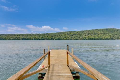 New Milford Home on Candlewood Lake with Dock!