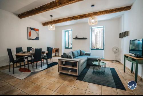 Appartement cœur de ville aux portes du Luberon - Location saisonnière - Cavaillon