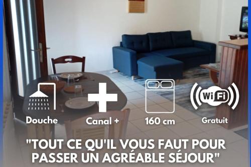Appartement entier, La Chacuniere - Accommodation - Saint-Amant-Tallende
