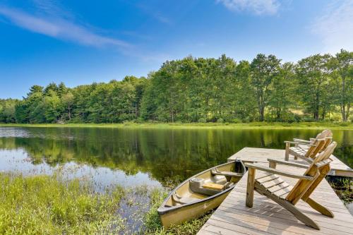 Lakefront Catskills Container Home: Private Lake - Bethel, NY