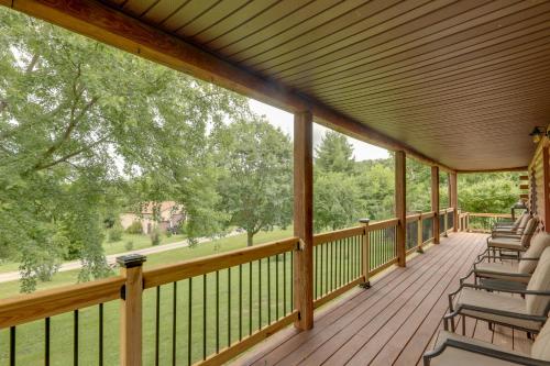 Cozy Brookville Home with Fire Pit and Deck!