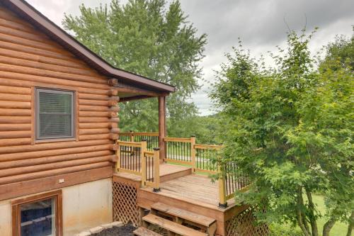 Cozy Brookville Home with Fire Pit and Deck!