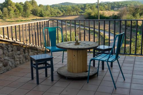 Erkély/terasz, Cal Ganyada, Casa Rural Cardona in Cardona