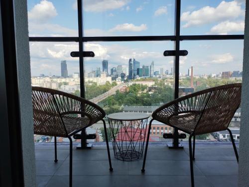 Studio with Balcony