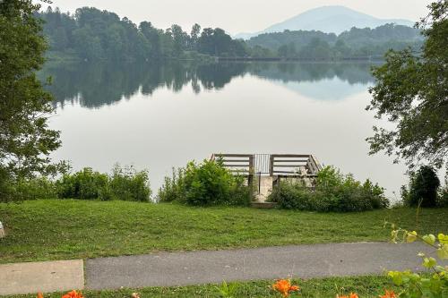 Graceful Swan Retreat in Lake Junaluska, USA