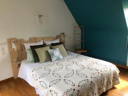 Grande Chambre Familiale VERTE Tout Bonnement Bien BnB Dozulé
