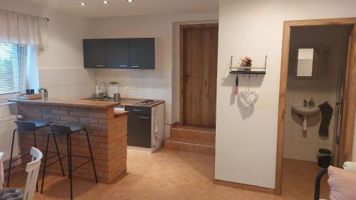 Konyha, Apartmán Anglický roh (Apartman Anglicky roh) in Frantiskovy Lazne városközpont