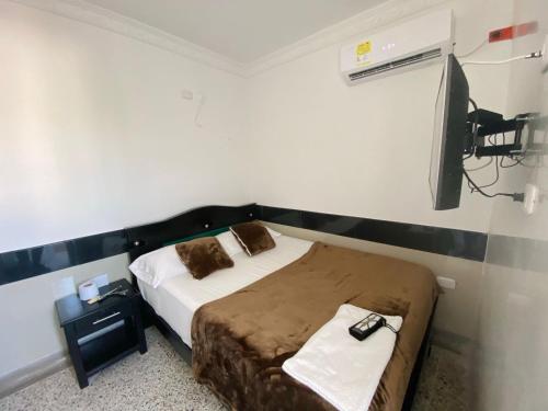 1 double bed
