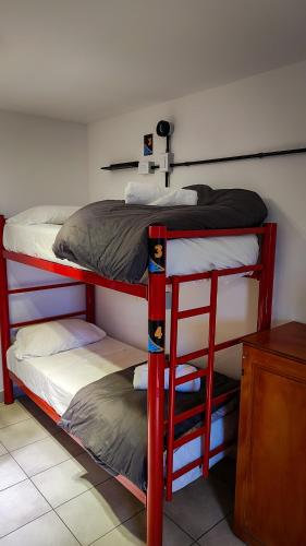 Bed in 8-Bed Female Dormitory Room