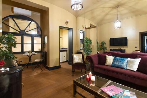 罗马 Cloe Suite - A due passi da Villa Borghese 3星级 单人房 景观