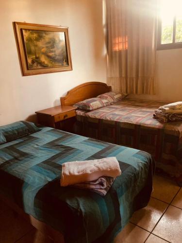 1 double bed