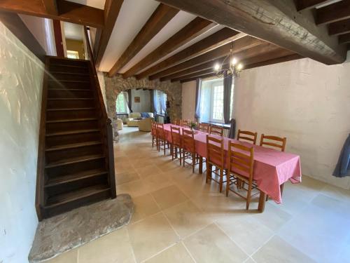 Bankett-terem, Gîte de Boidel DOMAINE DE BOIDEL (Gite de Boidel DOMAINE DE BOIDEL) in Saint-Alban-d'Ay