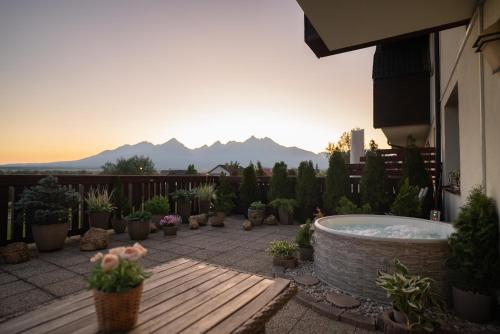 cadă fierbinte, Apartmán NINA (Apartman NINA) in Velka Lomnica