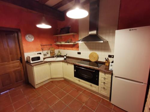 virtuve, Casita Pirón (Casita Piron) in Brieva