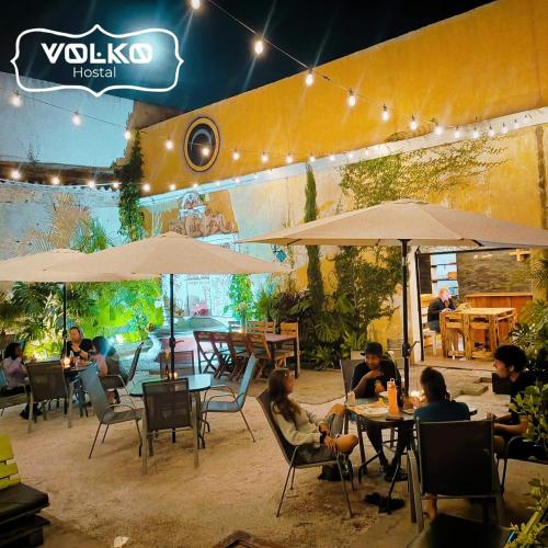 ห้องอาหาร, Volko Hostel in แอนติกัว กัวเตมาลา