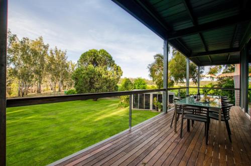 Garden, Cape Horn Vineyard Villa Echuca Riverfront & Pool in Lower Moira