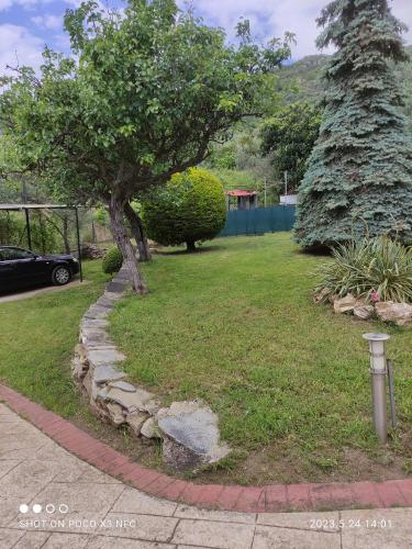 Garden, Garden house in Kavala