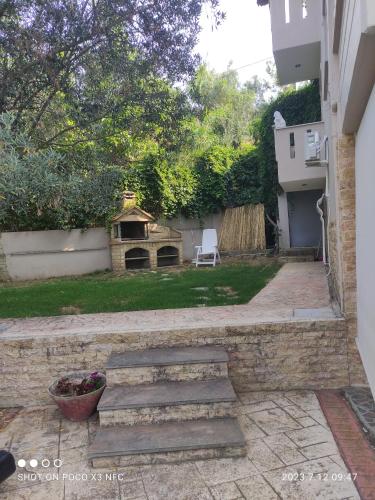 Garden, Garden house in Kavala