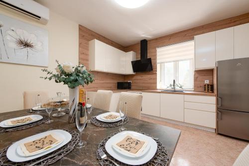 virtuve, Villa New Life Zadar in Debeljak