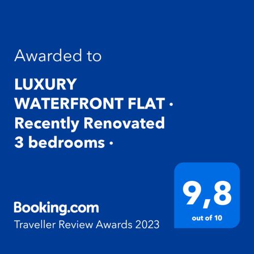 LUXURY WATERFRONT FLAT · Recently Renovated 3 bedrooms · - image 2