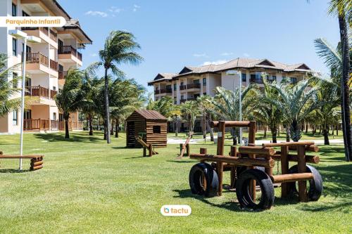 Bangalô frente jardim no VG Sun Cumbuco por Tactu