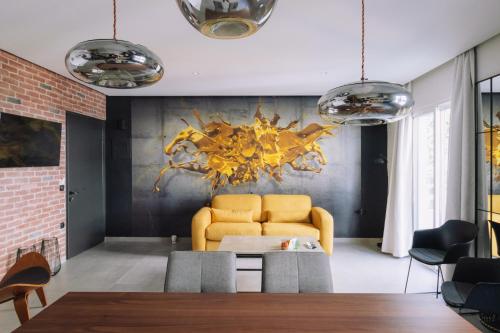 Vallia Suites-Yellow Luxury Suite A1 - Location saisonnière - Naupacte