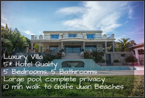 Fabulous architect Villa by the beach w/sea view! - Location, gîte - Vallauris