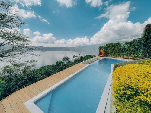 Zwembad, Cardedeu Hotel Lago de Coatepeque in Santa Ana