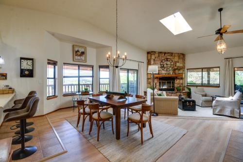 Prescott Retreat with Gas Grill, Deck and Fireplace