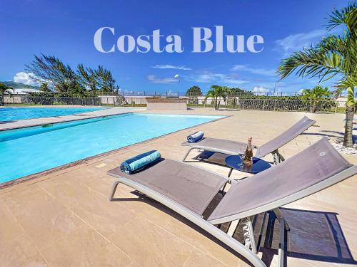 Costa Blue, Orient Bay beach front, XXL pools - Location saisonnière - Saint-Martin
