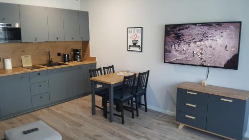 廚房, Apartament Studio Cafe - Baltic Park II in 波哥爾澤利察