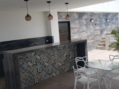 Kitchen, Camboriu Suites 307 in Salinas