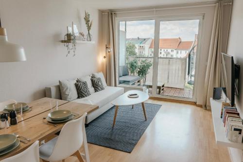 TRABER APARTMENTS 1 SZ Zentral Ruhig Balkon, Lipsko