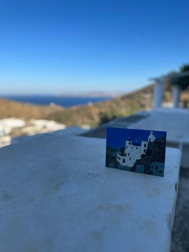 Cycladic house with amazing view in Potamia village Cycladic house with amazing view in Potamia village