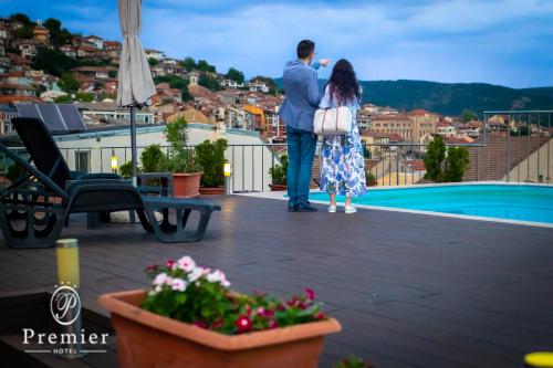 ระเบียง/ชานเรือน, Hotel Premier - Veliko Tarnovo City Center, Panorama View in เวลิโก ตาร์โนโว