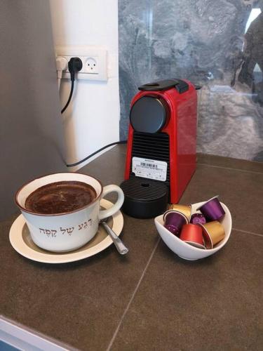 הבית ליד הבוסתן דירה לזוג in Mikhmannim