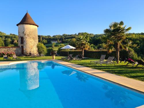 Viesnīcas āriene, Les Dépendances du Château Chapeau Cornu (Les Dependances du Chateau Chapeau Cornu) in Vignieu