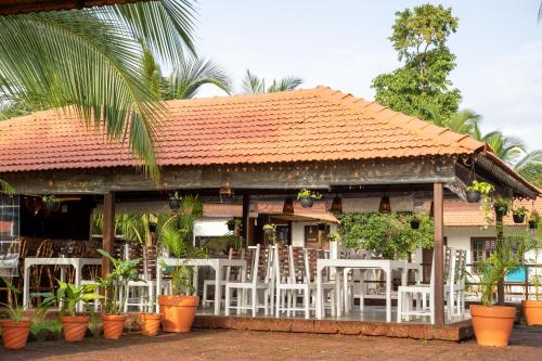 Exterior view, Dhanrains Moon Light Retreat Cottages in Palolem