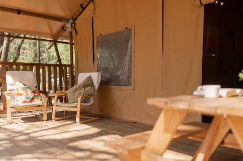 Varanda/terraço, Camp Bursztynowy Las in Gorki Zachodnie