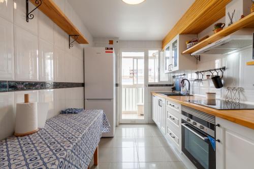 Konyha, Sea view apartments in Santa Susana