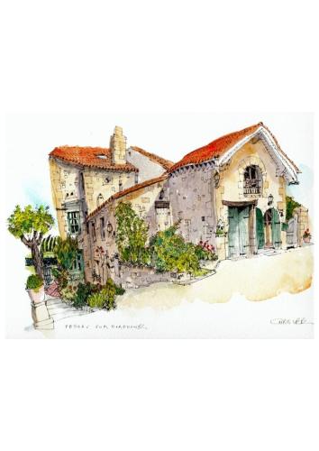 Bellevue de La Rive Gauche chambre d'hôte Pessac-sur-Dordogne