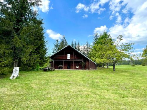 Remote Cabin in Nature