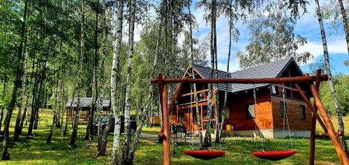 Cabana cu Mesteceni in Glod