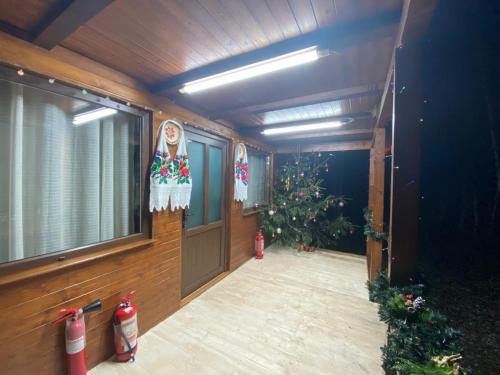 Cabana cu Mesteceni in Glod