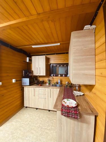 Cabana cu Mesteceni in Glod