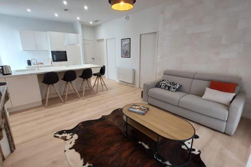 Appart centre ville Aurillac avec spa privé