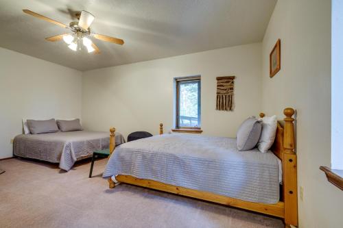 Cozy Beaver Retreat with Fireplace and Deck!