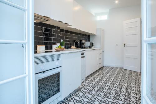 Bếp, Succeed Campo Pequeno Suites in Lisbon