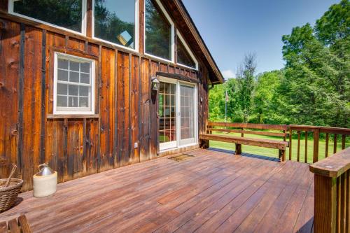 Historic Morrisdale Area Cabin w/ Deck & Fireplace in Philipsburg (PA)